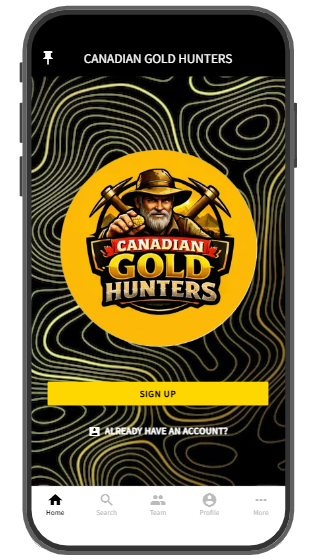 Gold Hunters App Preview